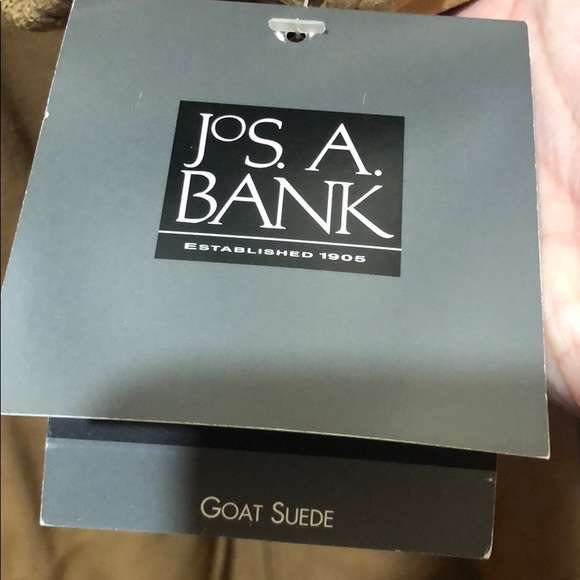 NWT Size M, Jos. A. Bank Goat Suede Jacket - Picture 2 of 8